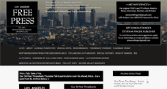 Desktop Screenshot of losangelesfreepress.com